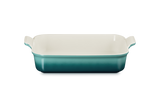 Le Creuset 32cm Deep Rectangular Dish Blue Riviera Keans Claremorris