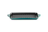 Le Creuset 32cm Traditional Rectangular Grill Blue Riviera Keans Claremorris