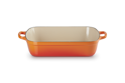 Le Creuset 33cm Cast Iron Rectangular Roaster Volcanic Keans Claremorris