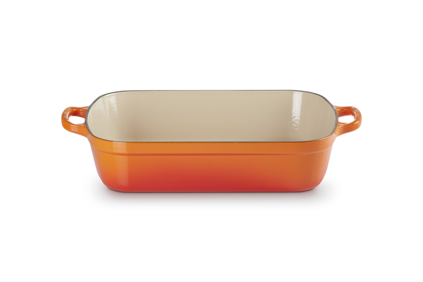 Le Creuset 33cm Cast Iron Rectangular Roaster Volcanic Keans Claremorris