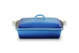 Le Creuset 33cm Rectangular Dish w/lid Azure Keans Claremorris