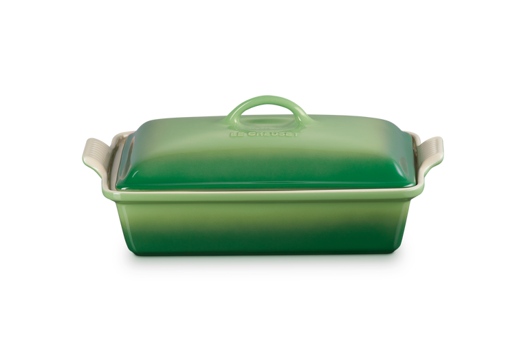 Le Creuset 33cm Rectangular Dish w/lid Bamboo Keans Claremorris