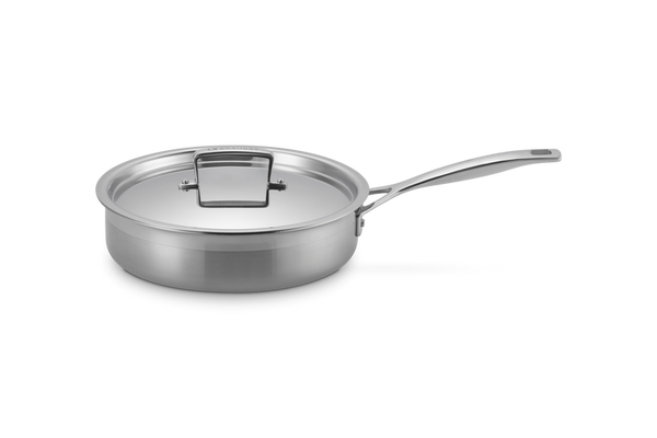 Le Creuset 3Ply Saute Pan with Lid 24cm 2.9L Keans Claremorris