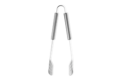 Le Creuset stainless steel BBQ tongs, 45cm long with ridged edges, spring mechanism, dishwasher safe – Keans Claremorris