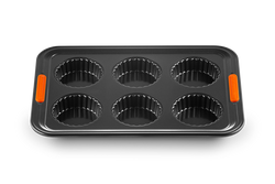 Le Creuset Bakeware - 6 Cup Tart Tray | Keans Claremorris