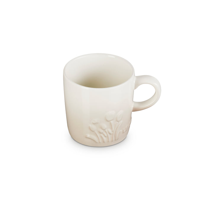 Le Creuset Capp Mug 200ml Meringue color, durable stoneware, perfect for cappuccino - Keans Claremorris