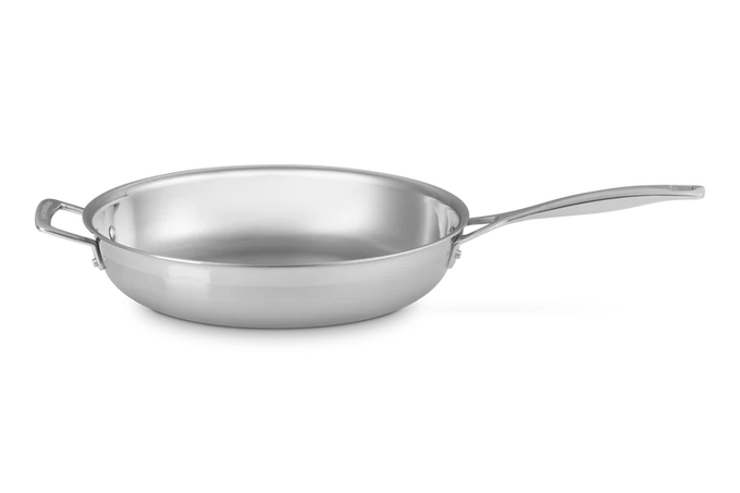 Le Creuset Classic 3-Ply Stainless Steel Frying Pan 30cm Keans Claremorris