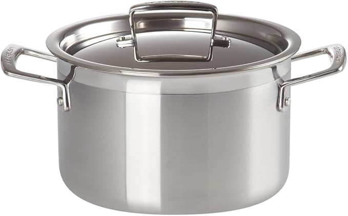 Le Creuset Classic 3-ply Stainless Steel Deep Casserole 20cm Keans Claremorris