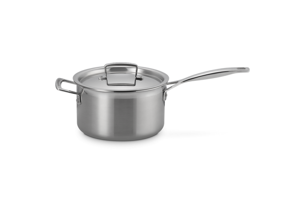 Le Creuset Classic 3-ply Stainless Steel Saucepan 16cm Keans Claremorris