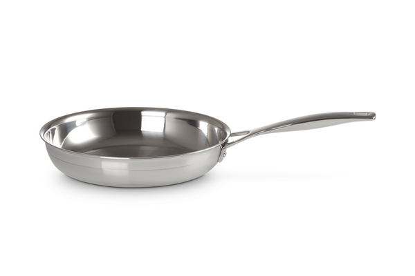 Le Creuset Classic 3-ply Stainless Steel Uncoated Frying Pan 24cm Keans Claremorris