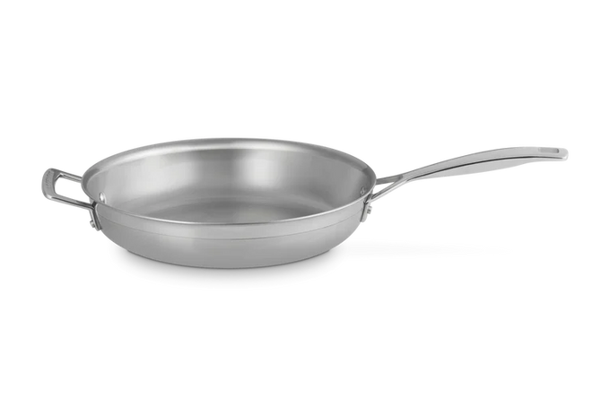 Le Creuset Classic 3-ply Stainless Steel Uncoated Frying Pan 28cm Keans Claremorris