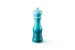 Le Creuset Classic 21cm Teal Salt Mill with durable ceramic grinder, adjustable grind, ABS plastic – Keans Claremorris