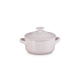 Le Creuset 250ml petite stoneware casserole in shell pink, scratch-resistant, oven and dishwasher safe – Keans Claremorris