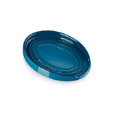 Le Creuset Deep Teal Stoneware Oval Spoon Rest 15cm, scratch-resistant, dishwasher safe – Keans Claremorris