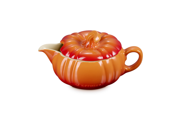 Le Creuset Halloween Pumpkin Gravy Boat Volcanic Keans Claremorris 