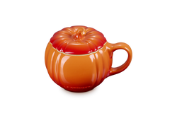 Le Creuset Halloween Pumpkin Mug w/lid Volcanic Keans Claremorris