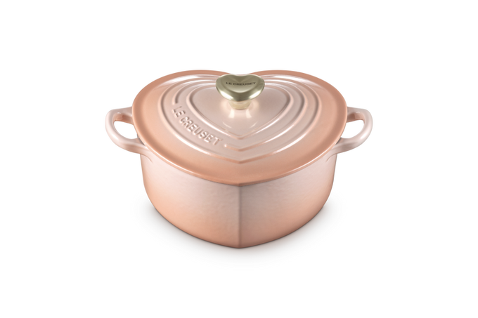 Le Creuset Heart 20cm Casserole Peche Keans Claremorris