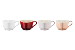 Le Creuset Heart Set4 Mugs Keans Claremorris