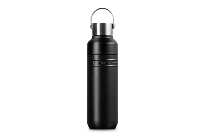 Le Creuset On The Go 1L insulated stainless steel water bottle with double-wall vacuum, spill-proof lid – Keans Claremorris