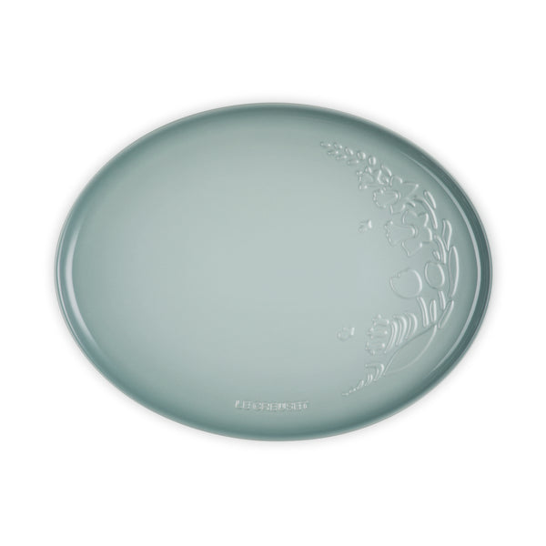 Le Creuset Oval Platter Sea Salt - La Jardin | keans claremorris