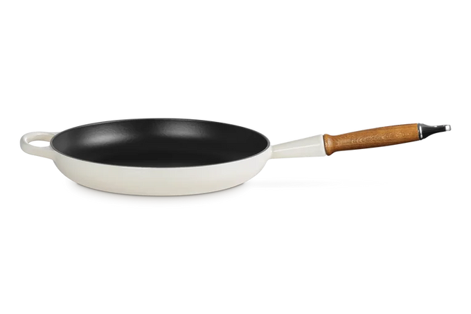 Le Creuset Signature Cast Iron Frying Pan 28cm Meringue  Keans Claremorris