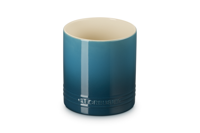 Le Creuset Small Utensil Jar Deep Teal 1.1Ltr Keans Claremorris