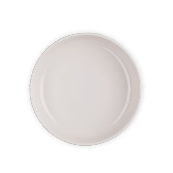 Le Creuset Sphere Bowl in Shell Pink, durable stoneware, elegant design - available at Keans Claremorris