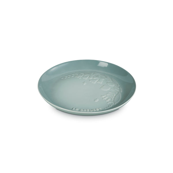 Le Creuset Sphere Plate 22cm Sea Salt - La Jardin | keans Claremorris
