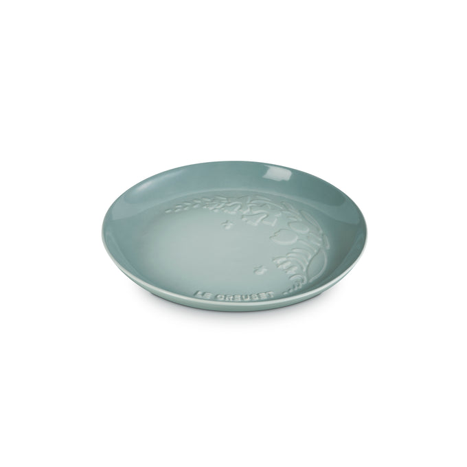 Le Creuset Sphere Plate 22cm Sea Salt - La Jardin | keans Claremorris