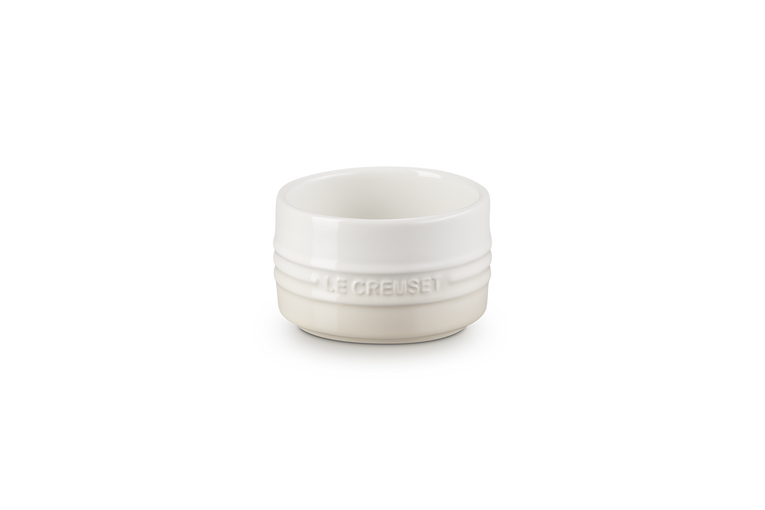 Le Creuset stackable glazed stoneware ramekin, durable, scratch-resistant, oven to freezer safe – available at Keans