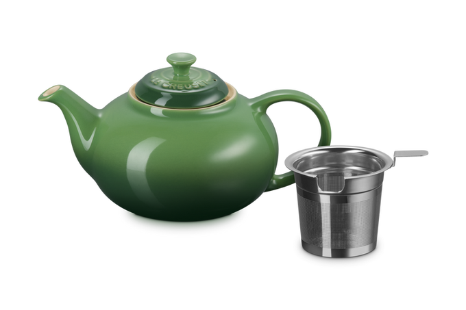 Le Creuset Stoneware Classic Teapot with Infuser Bamboo Keans Claremorris