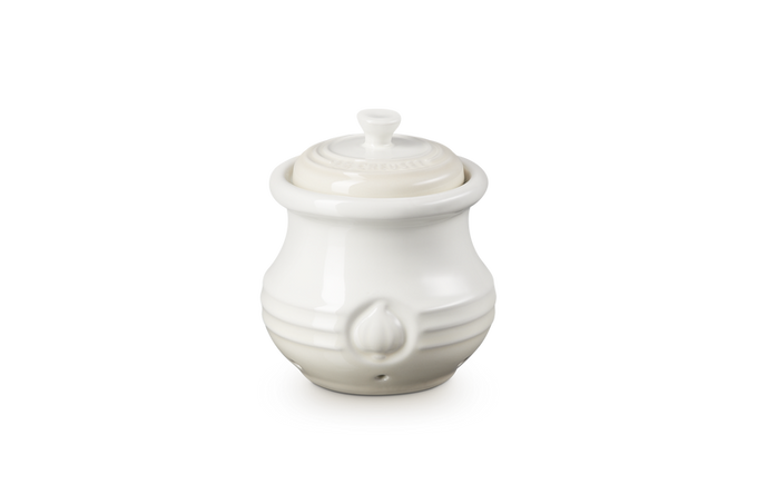 Le Creuset Stoneware Garlic Keeper Meringue Keans Claremorris