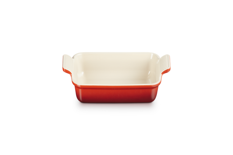 Le Creuset Stoneware Heritage Rectangular Dish 19cm Cerise Keans Claremorris