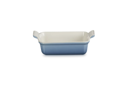 Le Creuset Stoneware Heritage Rectangular Dish 19cm Chambray Keans Claremorris