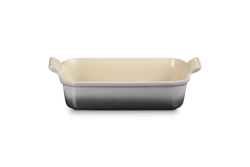 Le Creuset Stoneware Heritage Rectangular Dish 26cm Flint Keans Claremorris