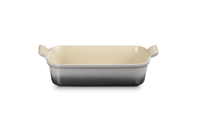 Le Creuset Stoneware Heritage Rectangular Dish 26cm Flint Keans Claremorris