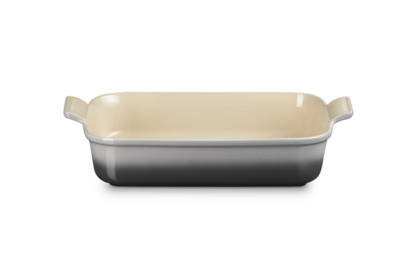 Le Creuset Stoneware Heritage Rectangular Dish 32cm Flint Keans Claremorris