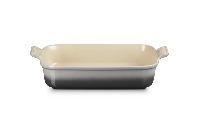 Le Creuset Stoneware Heritage Rectangular Dish 32cm Flint Keans Claremorris