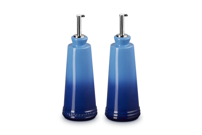 Le Creuset Stoneware Oil & Vinegar Set 330ml Azure Keans Claremorris