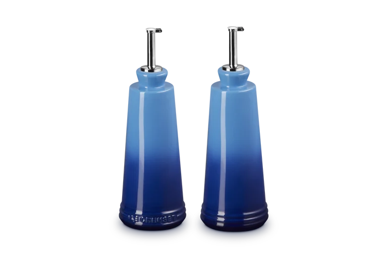 Le Creuset Stoneware Oil & Vinegar Set 330ml Azure Keans Claremorris