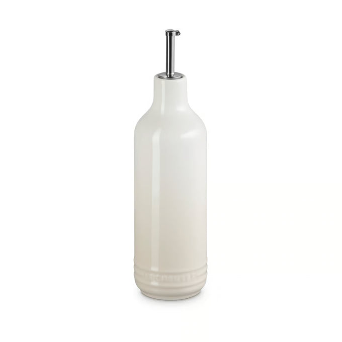 Le Creuset Stoneware Signature Oil Cruet 600ml Meringue Keans Claremorris