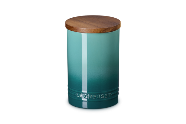 Le Creuset Stoneware Storage Jar 770ml Blue Riviera Keans Claremorris
