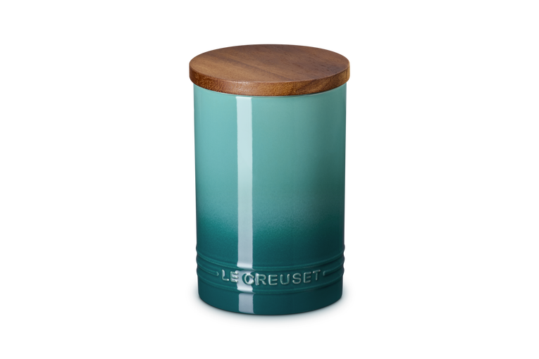 Le Creuset Stoneware Storage Jar 770ml Blue Riviera Keans Claremorris