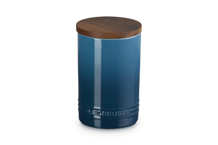 Le Creuset Stoneware Storage Jar 770ml Deep Teal Keans Claremorris