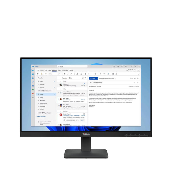 Lenovo ThinkVision S24-4e 23.8" Monitor| 64B5KAT1UK Keans Claremorris