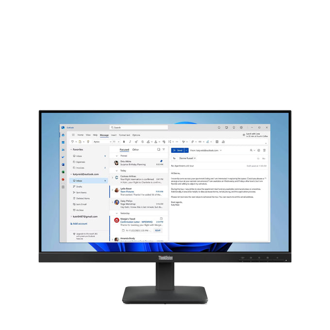 Lenovo ThinkVision S24-4e 23.8" Monitor| 64B5KAT1UK Keans Claremorris