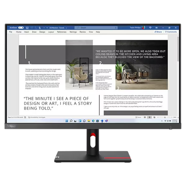 Lenovo ThinkVision S27i-30 27" FHD Monitor| 63DFKAT4UK Keans Claremorris