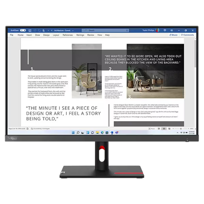Lenovo ThinkVision S27i-30 27" FHD Monitor| 63DFKAT4UK Keans Claremorris