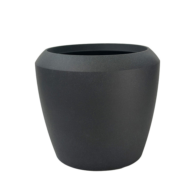 Lewis Planter XLarge Dia55.6xH48.4 Recyled Plastic - Black | Keans Claremorris