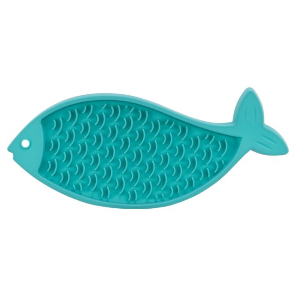Lick 'n' Snack Mat for cats, silicone slow feeder, non-slip, dishwasher safe, promotes fresh breath – Keans Claremorris